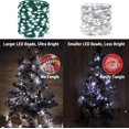 thumbnail image 2 of Christmas Tree String Lights, 22M 200 LED Outdoor Waterproof Fairy Lights 8 Modes with Timer Fairy Lights for Christmas Trees Home Party Garden Birthday, Cool White, 2 of 5