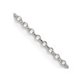 thumbnail image 1 of Quality Gold QHC022-22 Sterling Silver 1.5 mm Diamond-Cut 22 in. Cable Chain, 1 of 1