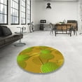 thumbnail image 4 of Ahgly Company Machine Washable Indoor Rectangle Transitional Brown Area Rugs, 2' x 5', 4 of 7