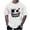 mens shirts-White, variant on Homenesgenics Mens Shirts Men Tops T Shirts for Man Summer Fashion Casual Men's Round Neck Printed T-Shirt Top Gray XL