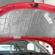 Dynamat Flexible Self Adhesive Sound Deadener Hoodliner, Silver Finish