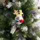 thumbnail image 2 of Espejo de fiesta de Navidad con cuerno, decoración para árbol de Navidad, colgante, 2 of 3