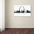 thumbnail image 3 of Trademark Fine Art "St Louis Missouri Skyline" Canvas Art by Marlene Watson, 3 of 3