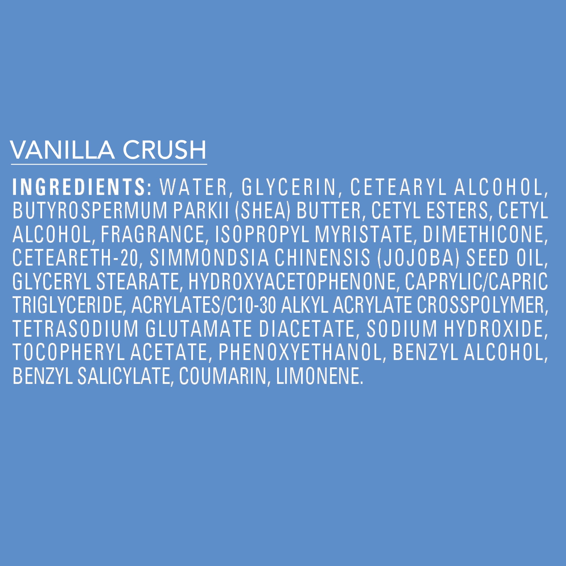 (5 pack) Jergens Shea Fusion Vanilla Crush Scented Body Lotion, Moisturizer for Dry Skin, 14 fl oz