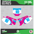 thumbnail image 2 of Kalair GFX Graphics Kit for Kawasaki KX125 (2003-2008) Speed Series, 2 of 5