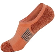 FhsagQ Socks Womens Socks Crotchless Xs Ankle Socks for Women Non Cotton Socks No Show Socks Classic Low Cut Casual Socks Plus Size Socks for Women Women's Socks Crotchless Socks Orange M
