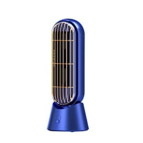 RoamHome Portable Corded Desk Fan Desktop Mini Fan Plug-in, Tabletop Personal Cooling Fans for Bedroom Office, High Appearance Gift for Students Workers (Blue)