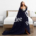 thumbnail image 5 of Berklee College of Music Logo Fleece Blanket, Very Soft Microfiber Flannel Blanket for Couch Warm and Cozy for All Seasons, 5 of 6
