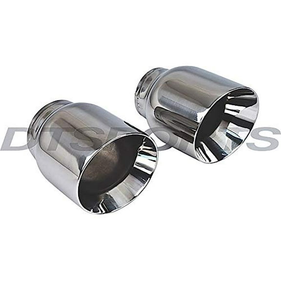 Double Wall Angle Ss Exhaust Tip 2.50In Id / 4.00In Od