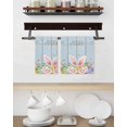 thumbnail image 3 of Easter Kitchen Dish Towels for Drying Dishes Set of 4, Spring Eggs Rabbit Ear Flowers Wooden Grain Waffle Weave Microfiber Hand Tea Bathroom Towels Quick Dry & Absorbent Towel 15.7x23.6, 3 of 7