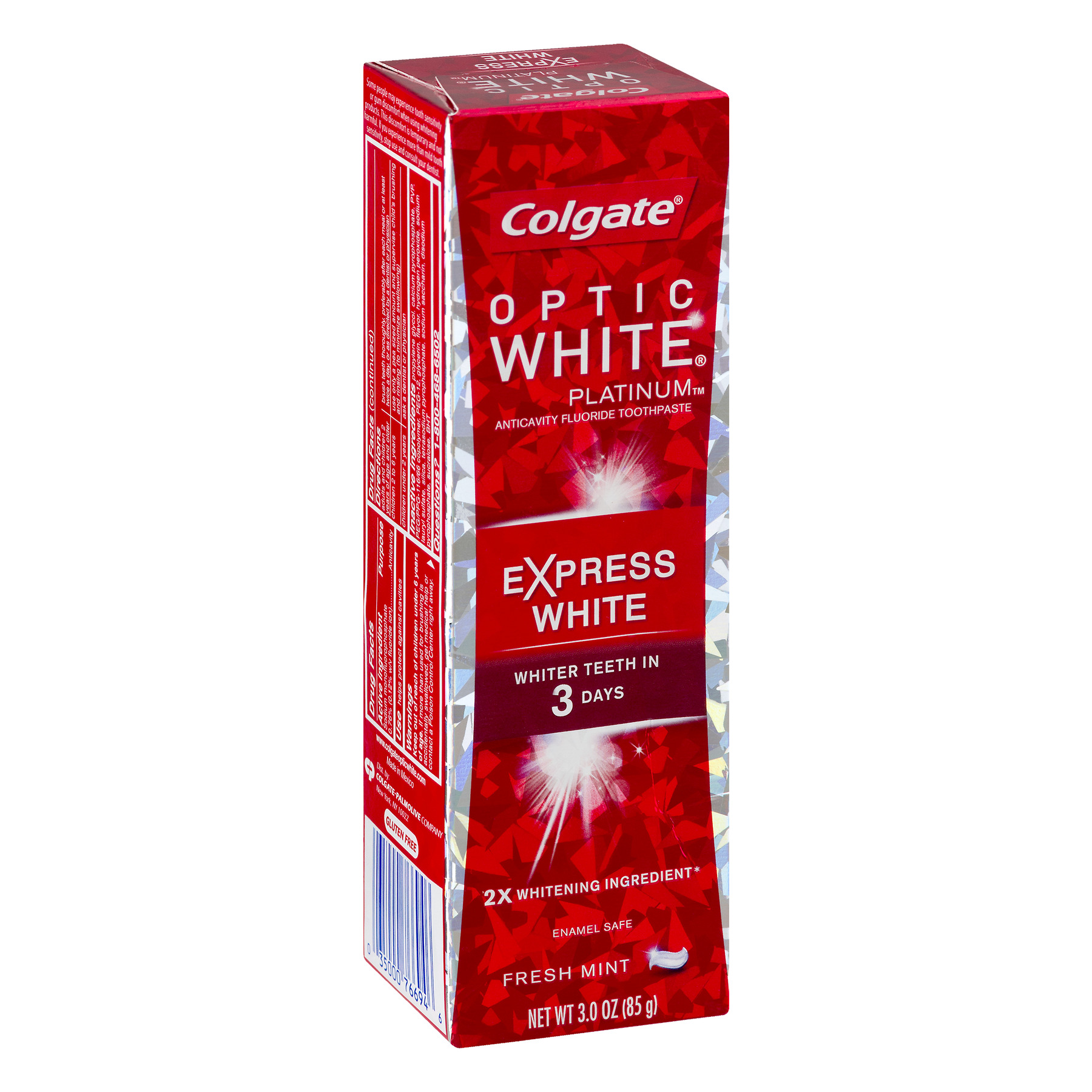 Colgate Optic White Express White Whitening Toothpaste - 3 ounce - image 2 of 8