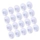 thumbnail image 3 of Ventosas de PVC transparente de 45 mm, paquete de 20, sin ganchos, 3 of 8