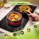 thumbnail image 5 of EWTTO Cocina Eléctrica Vitrocerámica de 2 Quemadores, 2000W, Doble Zona, 8 Niveles, Temporizador, Bloqueo Infantil, Superficie de Vidrio, Empotrable o Sobremesa, Certificada NOM, 5 of 10