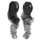 thumbnail image 1 of 55cm Ponytail Hair Extensions Claw Clip Long Curly Fake Hair Gradient Lady Hairpieces WigBlack T Gray, 1 of 5