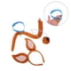 thumbnail image 4 of Conjunto de disfraz de perro: diadema con orejas de cachorro, nariz de perro simulada, pajarita y cola, accesorios de cosplay de animales para niños, accesorios de juego de rol de Halloween., 4 of 6