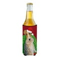 thumbnail image 2 of Carolines Treasures VHA3040MUK Wire Fox Terrier Christmas Michelob Ultra Hugger for slim cans  Slim Can multicolor, 2 of 3