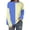 Blue, variant on Women's Striped Print Sweatshirts Juniors Comfy Long Sleeve Round Neck Lightweight Sweatshirt Casual Pullover Ripped Sweater Top Knitwear Tunic Blouses,Wine,Medium