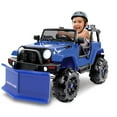 thumbnail image 4 of Sun Joe 24-V Hot Swap Battery Powered Ride on Truck & Plow with Parental Remote, 4 of 7