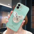 thumbnail image 1 of Nuevo Mickey Mouse Girls Mirror Phone Case Lovely Mirror Phone Case para Iphone 14 13 Girls Gifts zhangyuxiang LED, 1 of 2