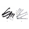 thumbnail image 2 of Scienceny Reposapiés de aluminio para motocicleta, reposapiés trasero, estriberas para patinete, reparación, mantenimiento, repuestos, repuesto para Accesorios para motos Negro Scienceny VI017925-01B, 2 of 6