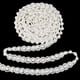 thumbnail image 1 of 4 yardas de cinta de encaje con perlas, aplique de flecos de perlas blancas de 7/8 de pulgada, adorno de encaje de perlas, adorno de flecos de tela, adorno de trenza de cordón, 1 of 7