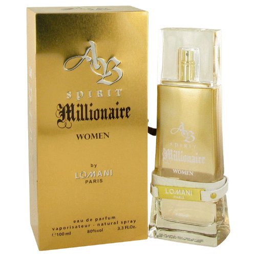 (6 Pack) Spirit Millionaire Eau De Parfum Spray By Lomani 3.3 oz