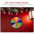 thumbnail image 2 of FRCOLOR DIY Party Prize Wheel Lottery Wheel Fortune Wheel DIY Game Wheel Prop for Party Education, 2 of 5