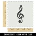 thumbnail image 2 of Treble Clef Music DIY Cookie Wall Craft Stencil - 4.5 Inch, 2 of 5