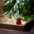 thumbnail image 2 of Pasabahce Turkish Tea Glasses Set 6, Glass Cups for Hot Beverages, 4 1/4 fl oz, 2 of 6