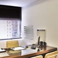 thumbnail image 3 of Shelf File Rack File Display Rack Desktop File Holder Office 41x32.5cm Silver, 3 of 8