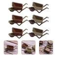 thumbnail image 3 of 6Pcs Miniature Wheelbarrow Toy Mini Wheelbarrow Model Yard Garden Accessory, 3 of 4