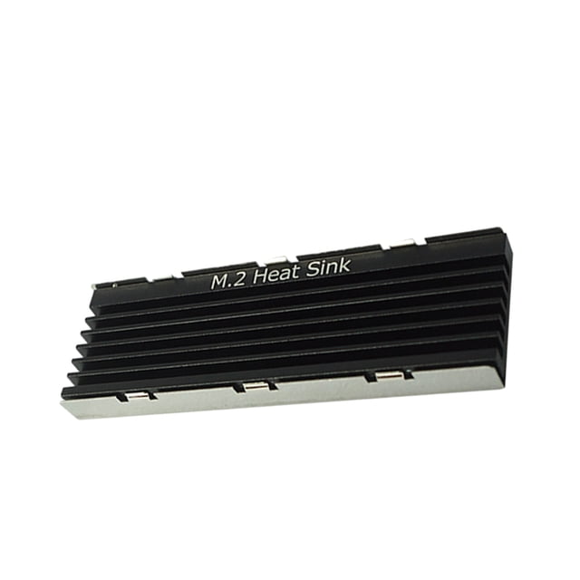 Matsuzay Disipador de calor resistente a la suciedad para Ssd Refrigeración eficiente Radiador de doble capa Aluminio Negro de una Type3 NO3