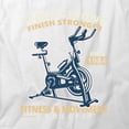 thumbnail image 2 of Start Strong T-Shirt | Motivational Workout White Tee Gift, 2 of 5