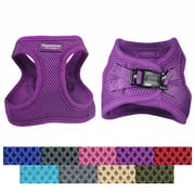 Downtown Pet Supply No Pull, Step in Adjustable Dog Harness with Padded Vest, Easy to Put on Small, Medium and Large Dogs (Purple, XXS)