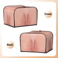 thumbnail image 2 of KLL Pig'S Tail Print 4 Slice Toaster Dust Covers Kitchen Small Appliance Cover with 2 Pockets,Can hold Jam Spreader Knife & Toaster Tongs (12.4 x 10.6 x 8.2), 2 of 6