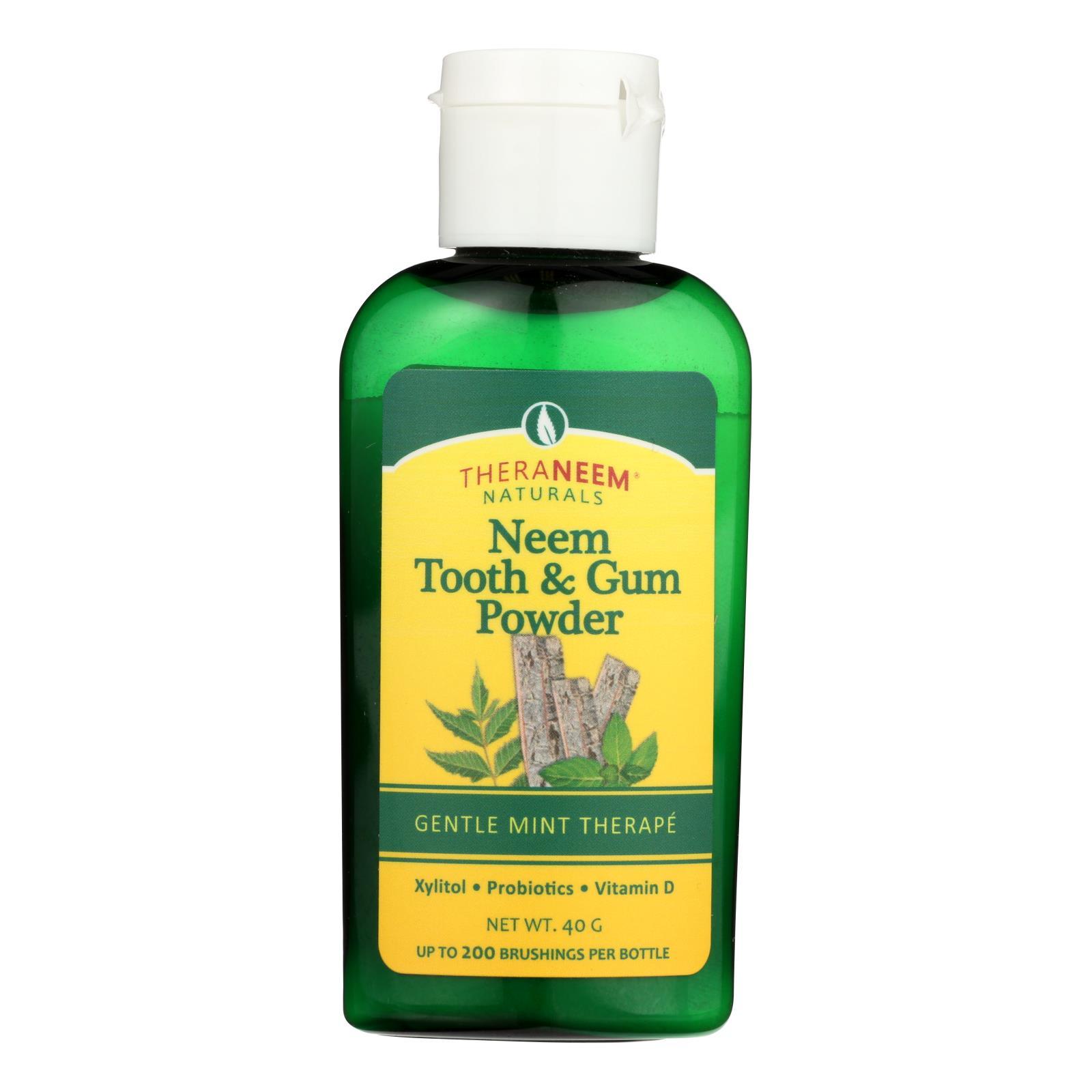 Theraneem Naturals Gentle Mint Therape Neem Tooth & Gum Powder 1 Each