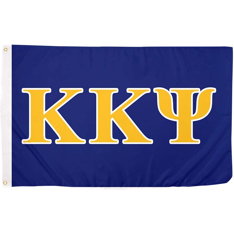 Kappa Kappa Psi Letter Fraternity Flag Greek Banner Large 3 feet x 5 feet  Sign Decor KKPsi 