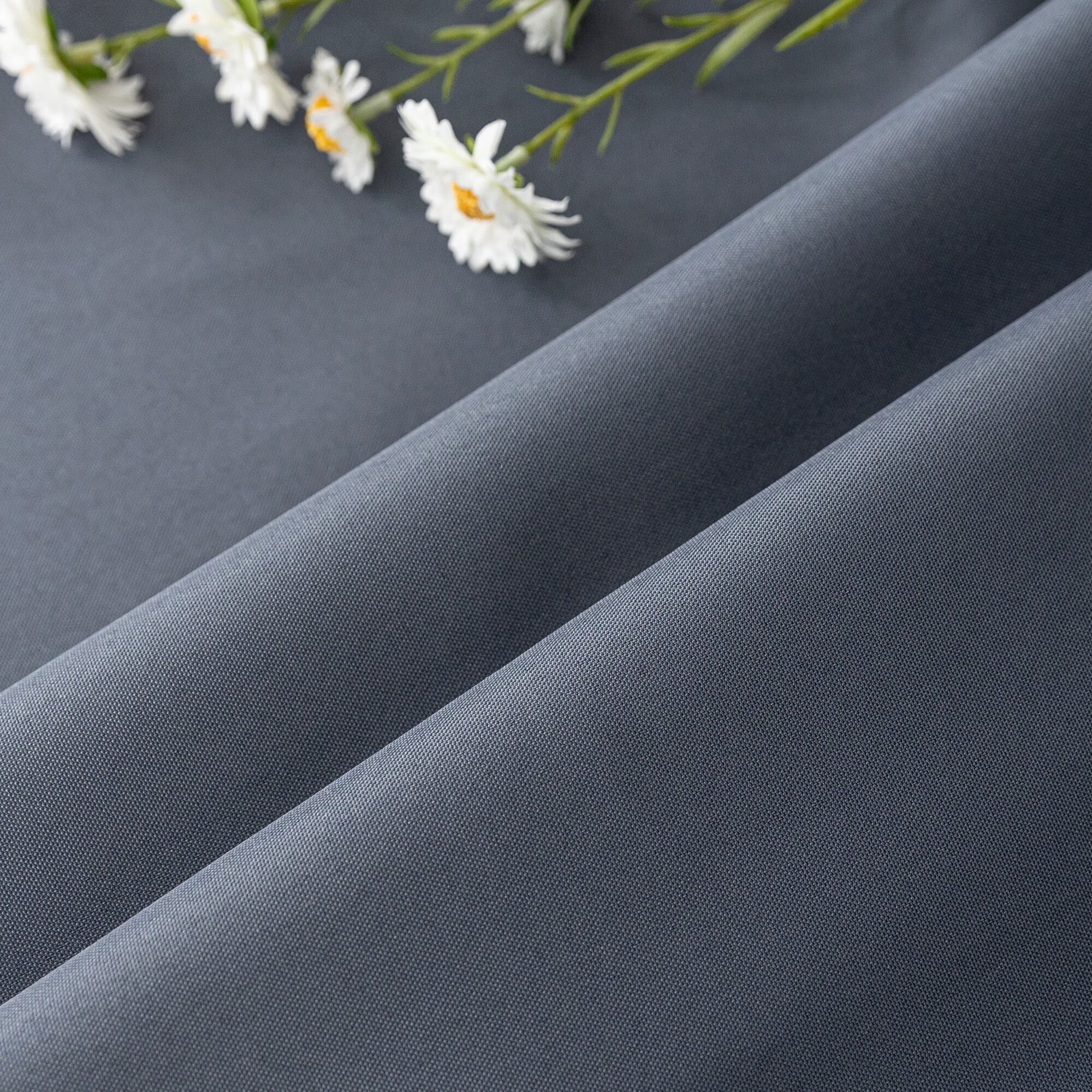 LUSHVIDA Outdoor Curtains for Detachable Sticky Tab Top Patio Waterproof Outside Curtains for Gazebo, Porch, Pergola, Privacy Curtain, 54 x 108 inch, 1 Panels, Grey