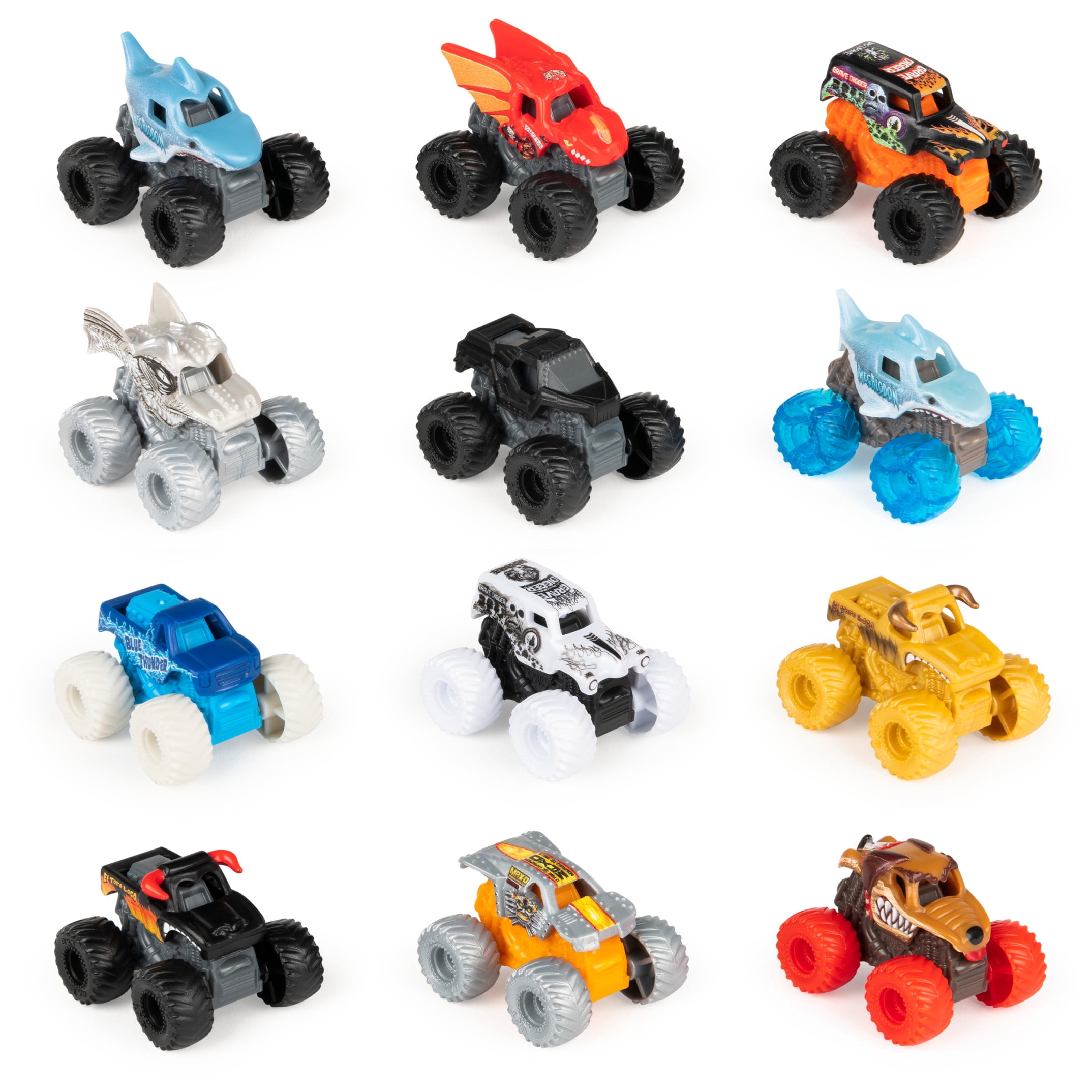 (2 pack) Monster Jam, Official Mini Mystery Collectible Monster Truck (Styles May Vary)