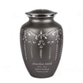 thumbnail image 2 of Perfect Memorials Custom Engraved Large Fancy Flourish Cremation Urn (200 Cu/in) - Elegant Aluminum Urn for Human Ashes/Durable & Secure/Display at Home/A Beautiful Tribute to Your Loved One, 2 of 3