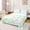 Green, variant on Erosebridal Princess Bow Twin Sheet Sets for Kids, Cute Love Heart Bedding, White Blue, 3 Pieces