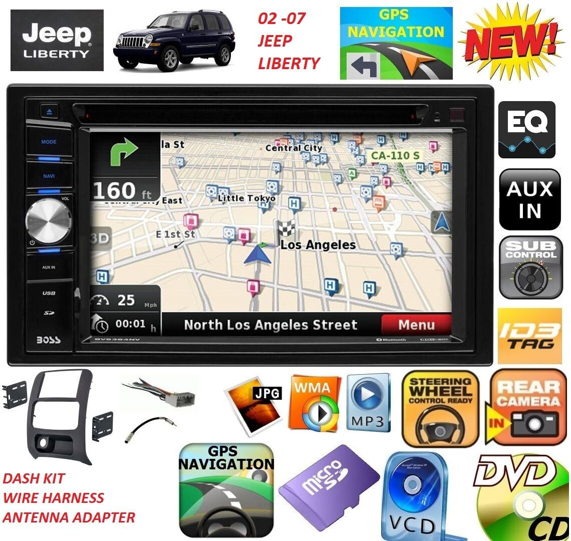 GM CAR-TRUCK-VAN-SUV GPS NAVIGATION Cd/Dvd Bluetooth Radio Stereo Double Din USB 