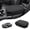 Black, variant on KBH Center Console Cover for Nissan Titan Accessories 2016-2024, Leather Middle Console Armrest Cover Protector, Black (Bucket Seat Only)