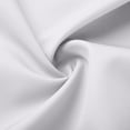 thumbnail image 6 of Ecqkame Men's Button Down Shirt Short Sleeve Turndown Solid Color Casual Breathable Tops Summer Business Dress Shirt White M, 6 of 6