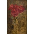 thumbnail image 2 of Olga Boznanska 12x18 Black Ornate Wood Framed Double Matted Museum Art Print Titled - Study of Flowers (1930), 2 of 5