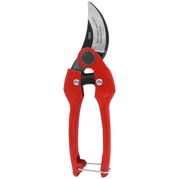 Zenport Q64 Heavy Duty Professional Pruner, 7-Inch, Red