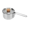 thumbnail image 4 of Camp Boiling Pot,Camping Pot 304 Stainless Camping Pot Camp Cooking Pot Rugged and Tough, 4 of 8