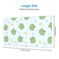 thumbnail image 3 of Bingfone Kawaii Frogs Large Gaming Mouse Pad,Extended Desk Mousepad With Stitched Edges,Non-Slip Base,Water Resist Keyboard Pad For Gamer, Office & Home, 29.5 X 16 In, 3 of 9