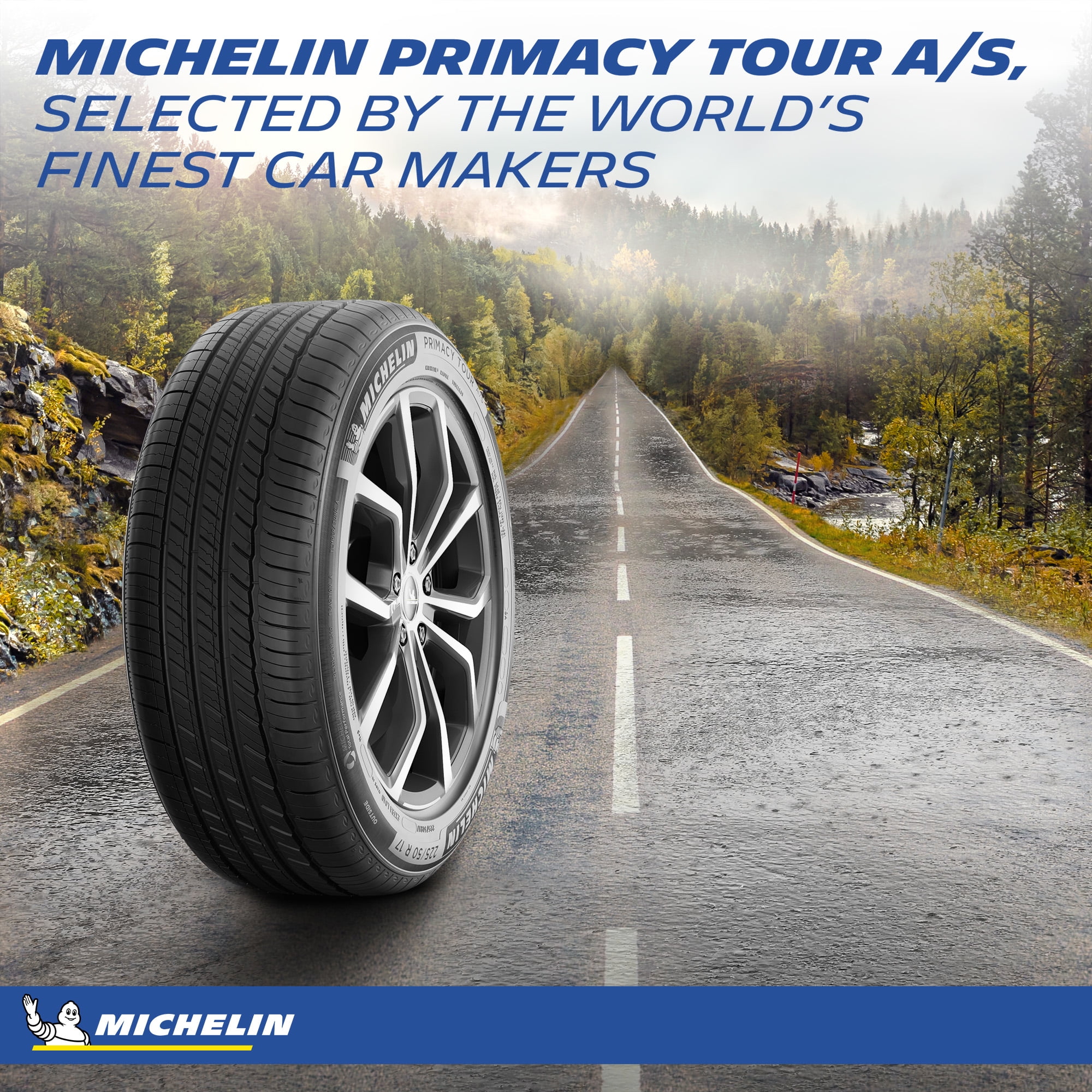 Michelin Primacy All-Season 235/55R19 101H Tire Fits: 2010-16 Chevrolet  Equinox LTZ, 2017 Chevrolet Equinox Premier