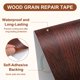 thumbnail image 3 of Cinta de reparación de madera Uxcell 6" x 16 pies color rojo oscuro, 3 of 7
